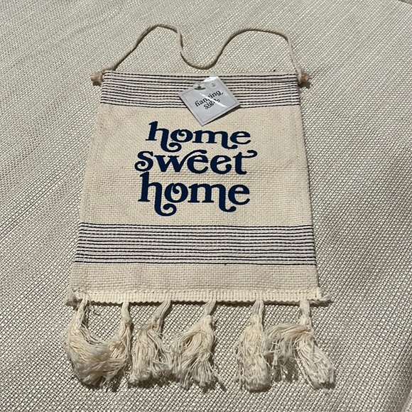 Other - 3/$10 NEW wall art tapestry hanging home sweet home